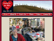 Tablet Screenshot of caringforthehills.org